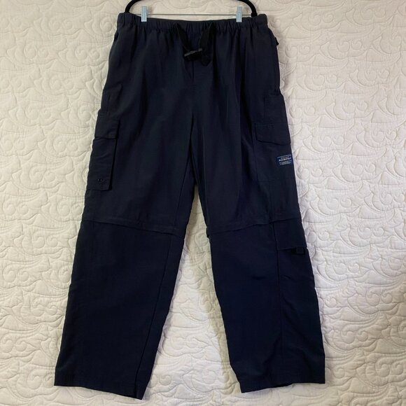 BUM Equipment Convertible Hiking Pants Nylon Black Size XL - Picture 1 of 15